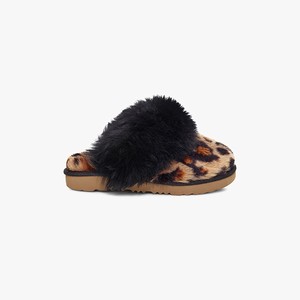 Ugg Cozy II Leopard Tofflor Barn Svarta/Orange (824013AWQ)